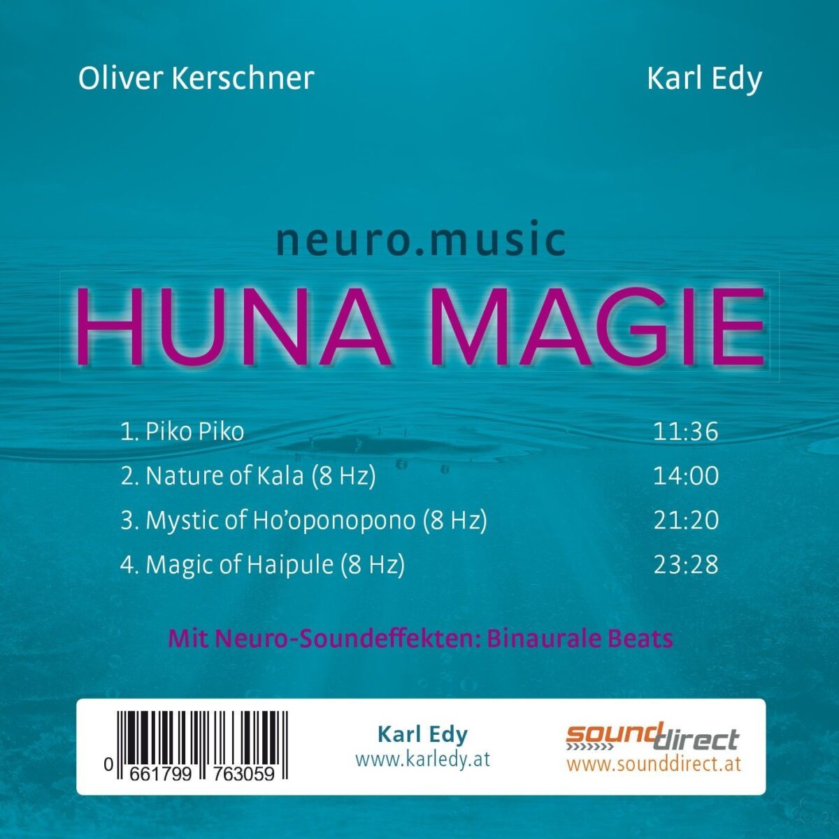 Cover Pure Music Huna Magie 4