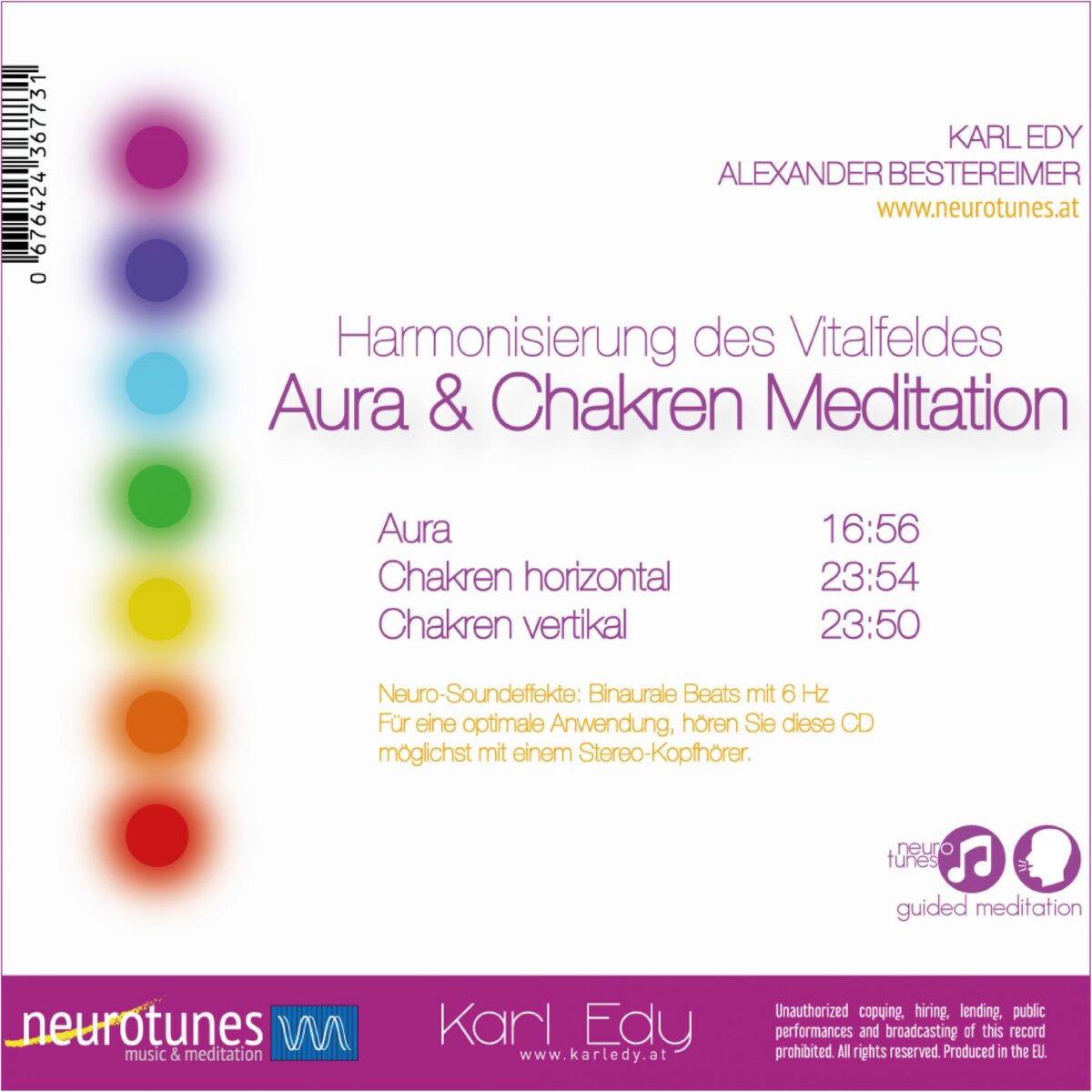 Cover Aura Und Chakren Mediation 2