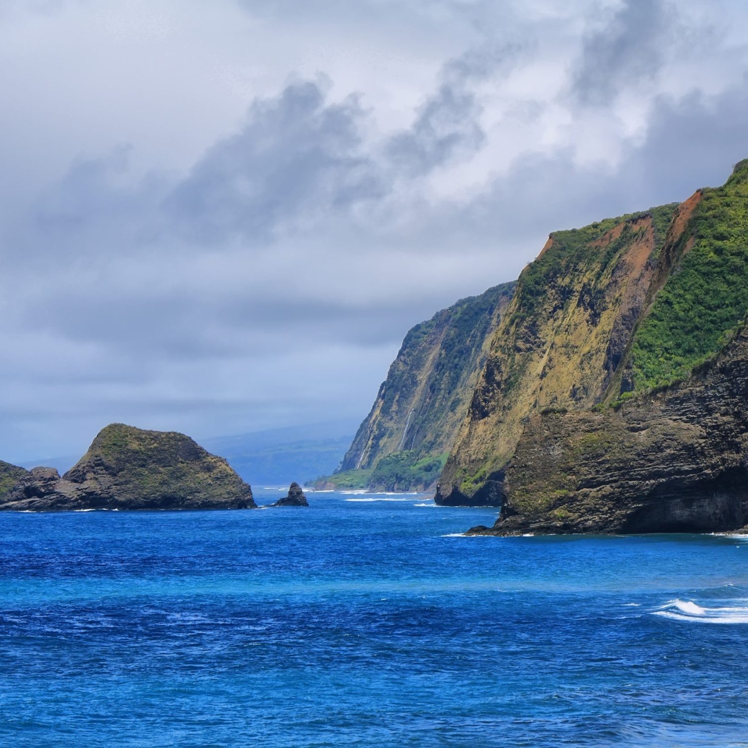 Waipio Valley View In Big Island, Hawaii