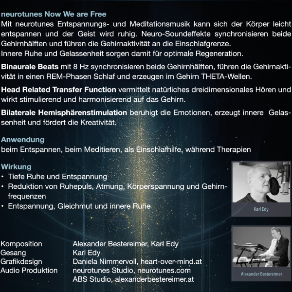 Now We are Free Neuromusik für den Spirituellen Shift