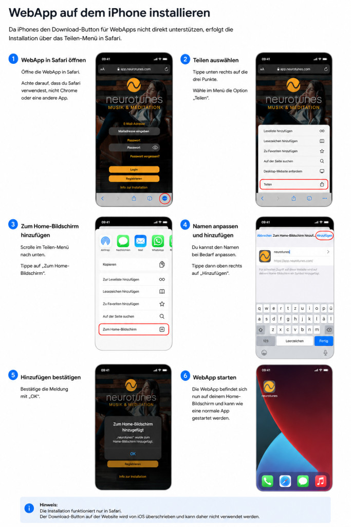 neurotunes APP neurotunes APP